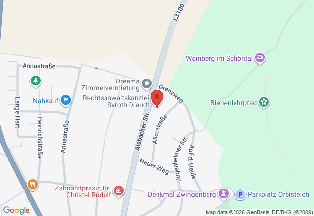 Alsbacher Straße 69, 64673 Zwingenberg, Draudt-Syroth